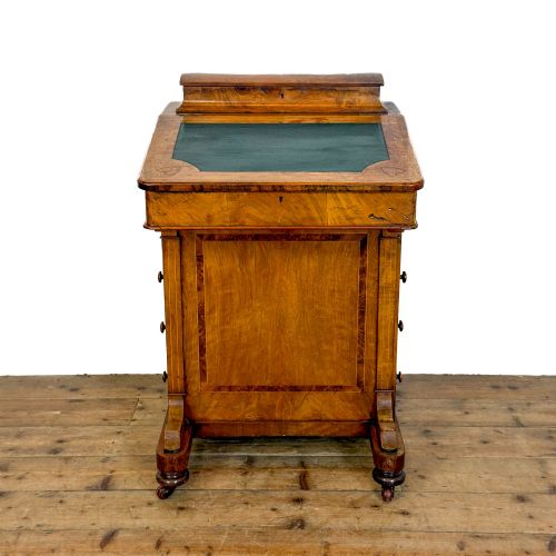 ANTIQUE VICTORIAN DAVENPORT DESK