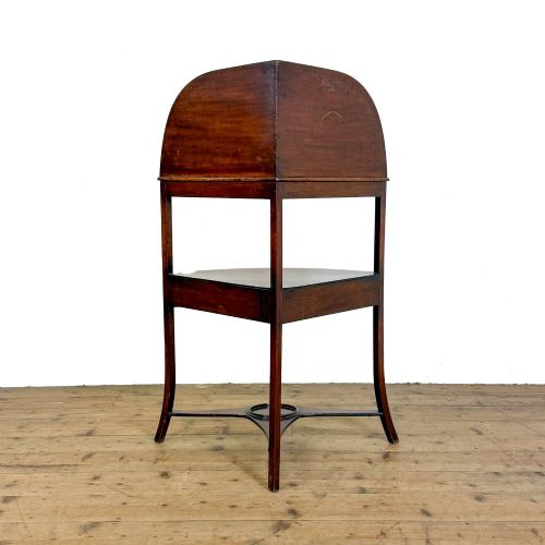 ANTIQUE MAHOGANY CORNER WASHSTAND - ADDITIONAL PHOTO 6