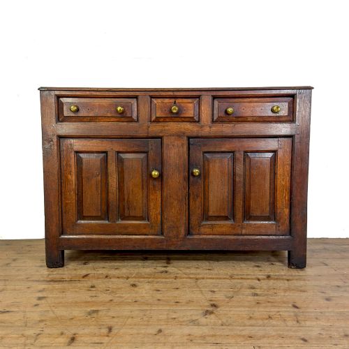 Antique 18th Century Welsh Oak Dresser Base