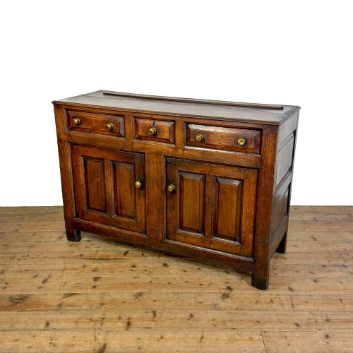 fig 1. Antique 18th Century Welsh Oak Dresser Base