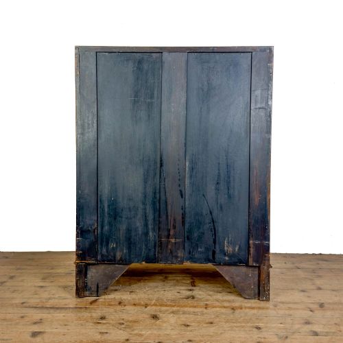 ANTIQUE EDWARDIAN SMALL MAHOGANY BUREAU - ADDITIONAL PHOTO 6