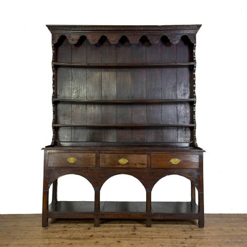ANTIQUE 19TH CENTURY OAK DRESSER
