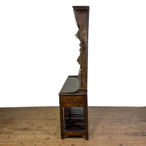 ANTIQUE 19TH CENTURY OAK DRESSER - ADDITIONAL PHOTO 3