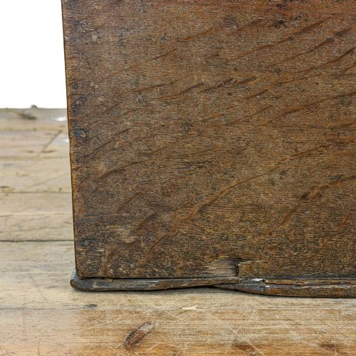 ANTIQUE 18TH CENTURY OAK BIBLE BOX - ADDITIONAL PHOTO 2