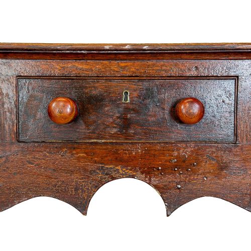 ANTIQUE RUSTIC DRESSER BASE - ADDITIONAL PHOTO 1