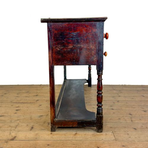 ANTIQUE RUSTIC DRESSER BASE - ADDITIONAL PHOTO 3
