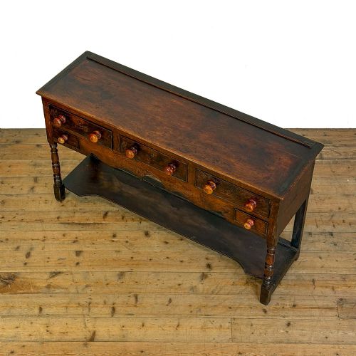 ANTIQUE RUSTIC DRESSER BASE - ADDITIONAL PHOTO 5