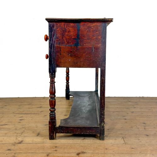 ANTIQUE RUSTIC DRESSER BASE - ADDITIONAL PHOTO 7