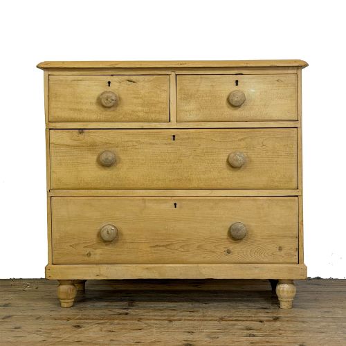 Antique Small Pine Chest of Drawers