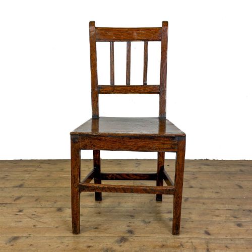 ANTIQUE SET OF THREE HARLEQUIN FARMHOUSE CHAIRS - ADDITIONAL PHOTO 5