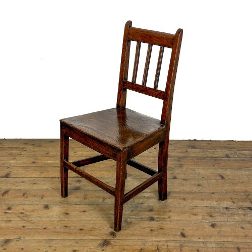 ANTIQUE SET OF THREE HARLEQUIN FARMHOUSE CHAIRS - ADDITIONAL PHOTO 12