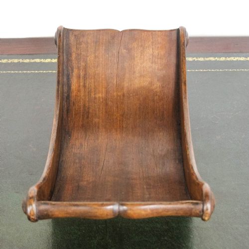 ANTIQUE GEORGIAN MAHOGANY CHEESE COASTER - ADDITIONAL PHOTO 5