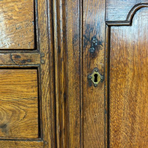ANTIQUE GEORGIAN OAK DRESSER BASE SIDEBOARD - ADDITIONAL PHOTO 3