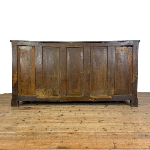 ANTIQUE GEORGIAN OAK DRESSER BASE SIDEBOARD - ADDITIONAL PHOTO 9