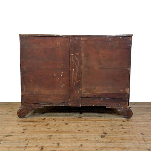 ANTIQUE WILLIAM IV MAHOGANY CHEST OF DRAWERS - ADDITIONAL PHOTO 5