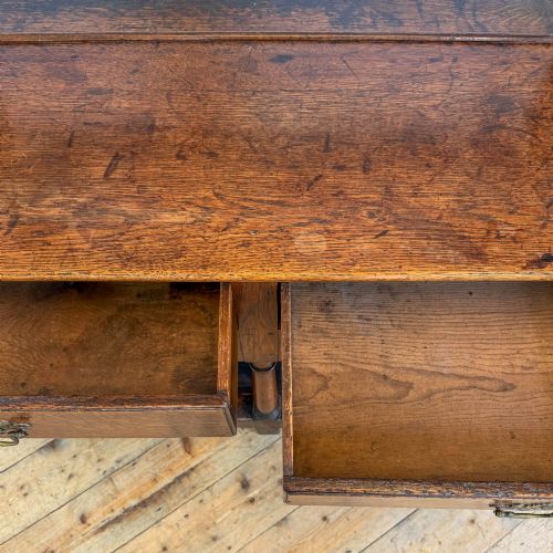 ANTIQUE SMALL OAK WELSH DRESSER - ADDITIONAL PHOTO 4