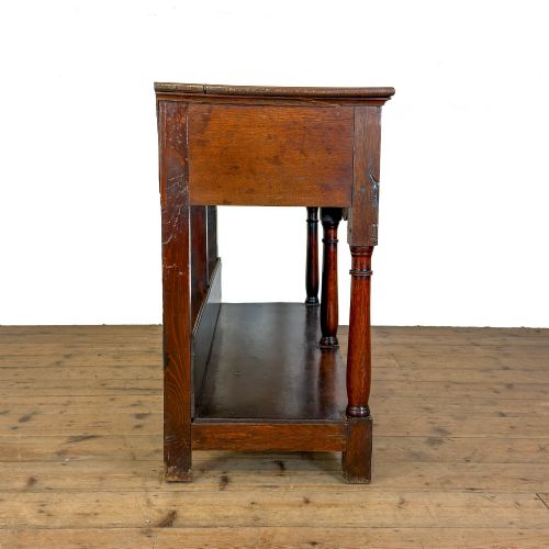 ANTIQUE SMALL WELSH OAK DRESSER BASE - ADDITIONAL PHOTO 1