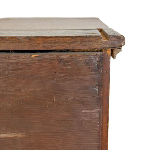 ANTIQUE SMALL WELSH OAK DRESSER BASE - ADDITIONAL PHOTO 7