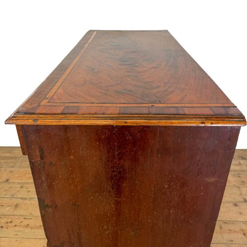 ANTIQUE MAHOGANY CHEST OF DRAWERS - ADDITIONAL PHOTO 6