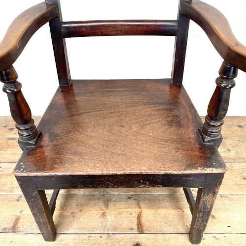 ANTIQUE MAHOGANY ARMCHAIR - ADDITIONAL PHOTO 2