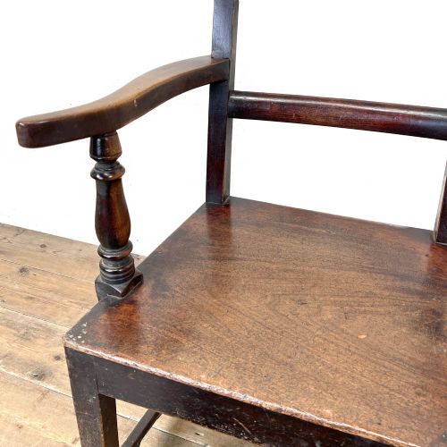 ANTIQUE MAHOGANY ARMCHAIR - ADDITIONAL PHOTO 3