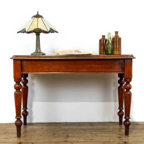ANTIQUE MAHOGANY CONSOLE TABLE