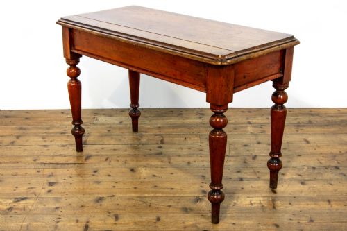 ANTIQUE MAHOGANY CONSOLE TABLE - ADDITIONAL PHOTO 6