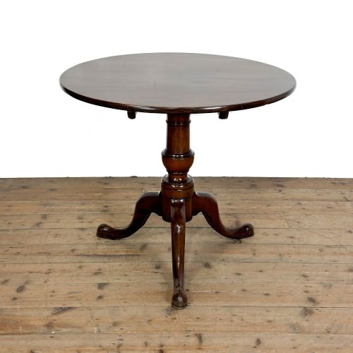 Antique Mahogany Tilt Top Table