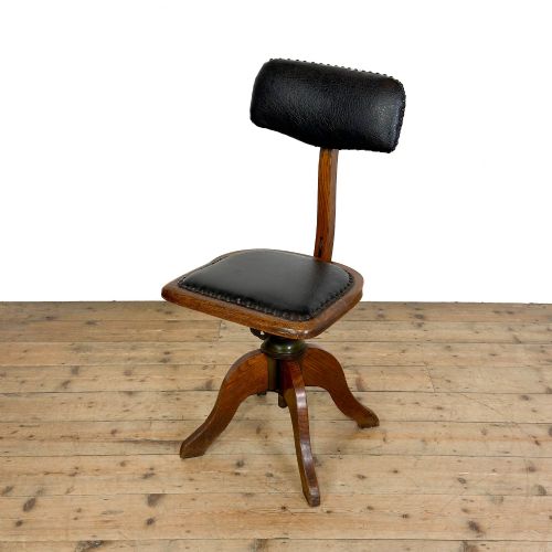 Early 20th Century Office or Machinist’s Chair