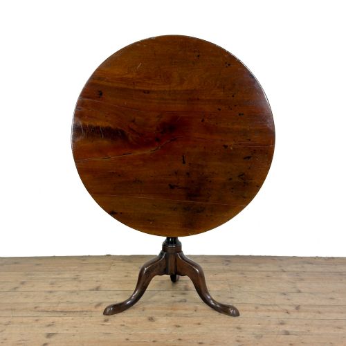 Antique George III Mahogany Tripod Table