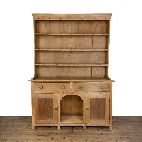 Antique Victorian Pine Kitchen Dresser