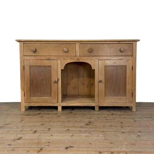 Antique Victorian Pine Dresser Base