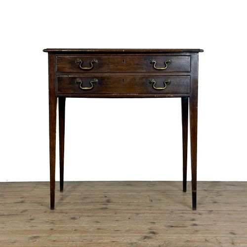 Antique Oak Lowboy Side Table