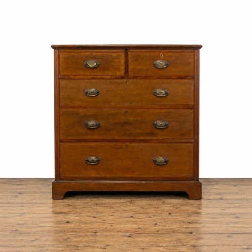Antique Edwardian Inlaid Mahogany Chest of Drawers