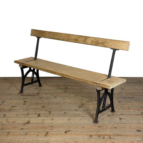 Antique Pine Flip-over Bench