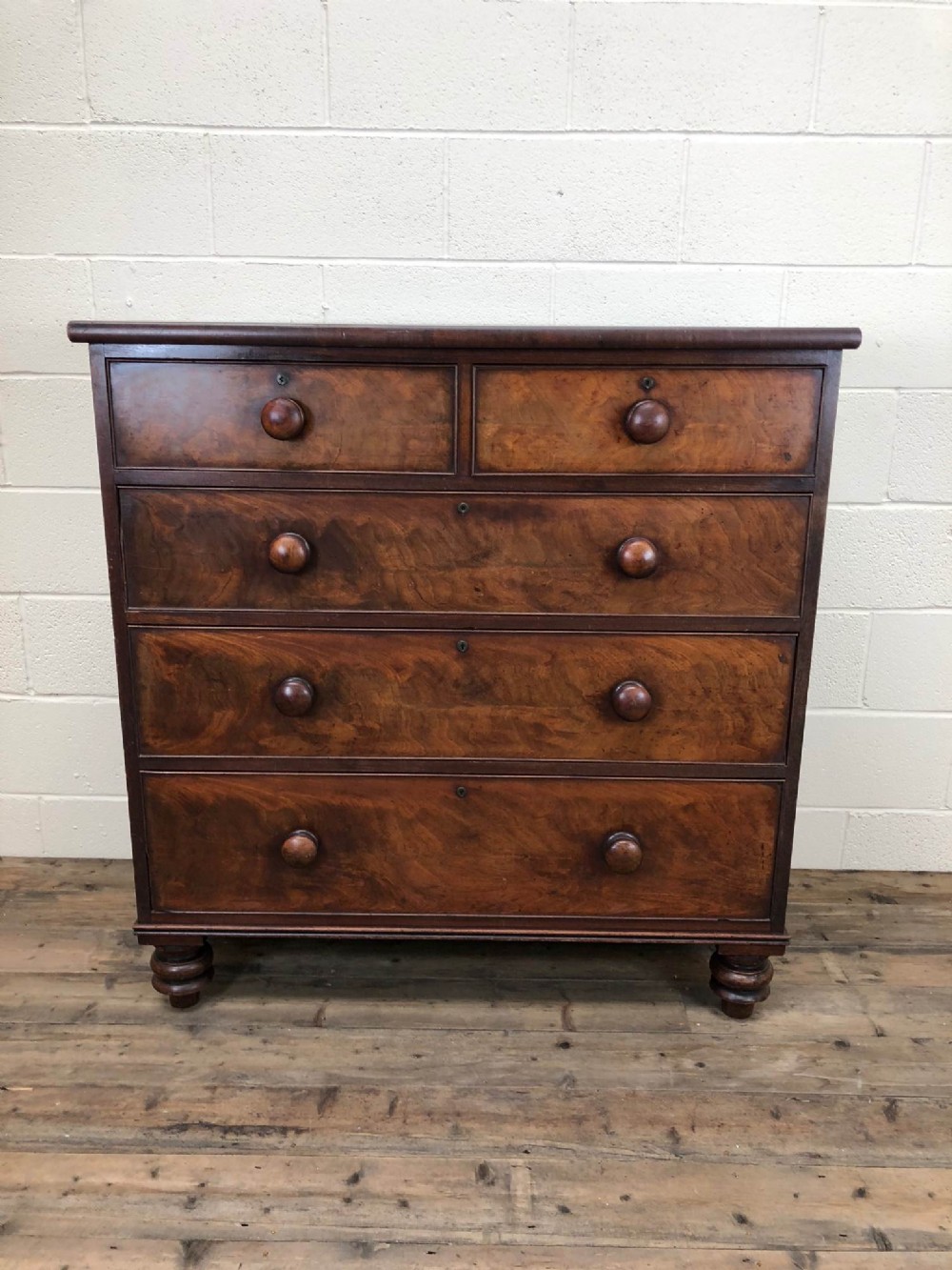 Victorian Mahogany Straight Front Chest of Drawers