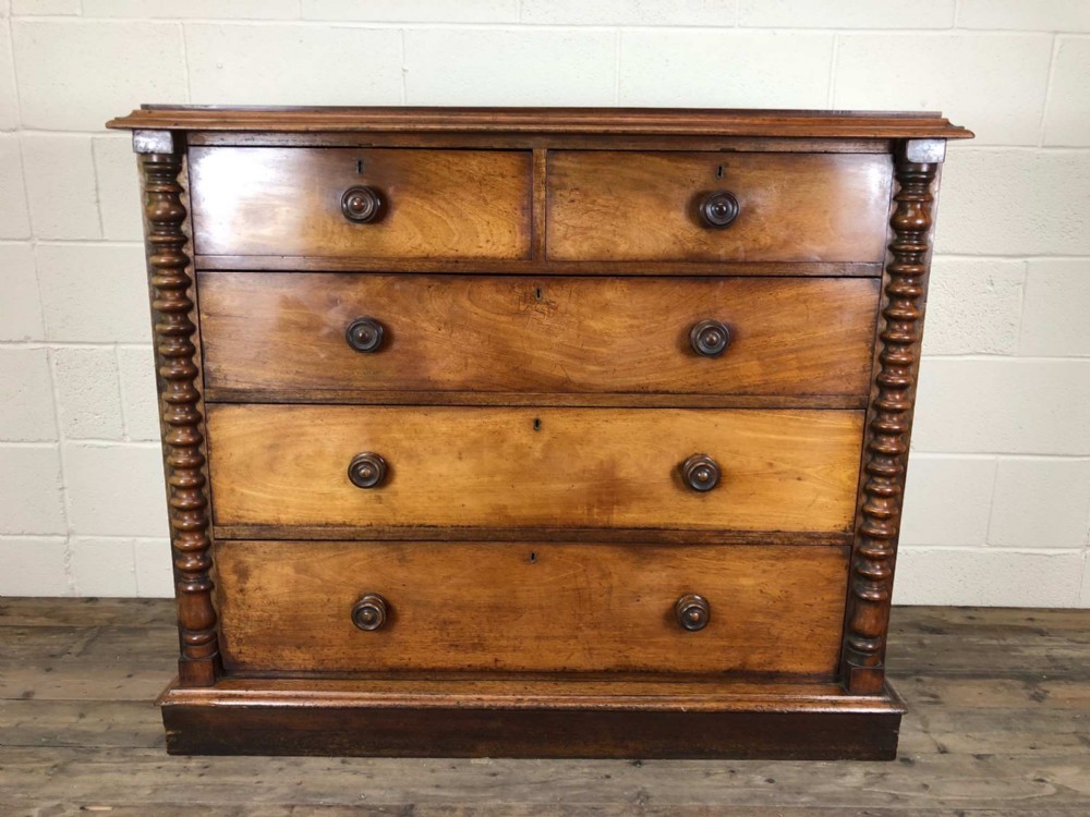 Victorian Mahogany Straight Front Chest of Drawers