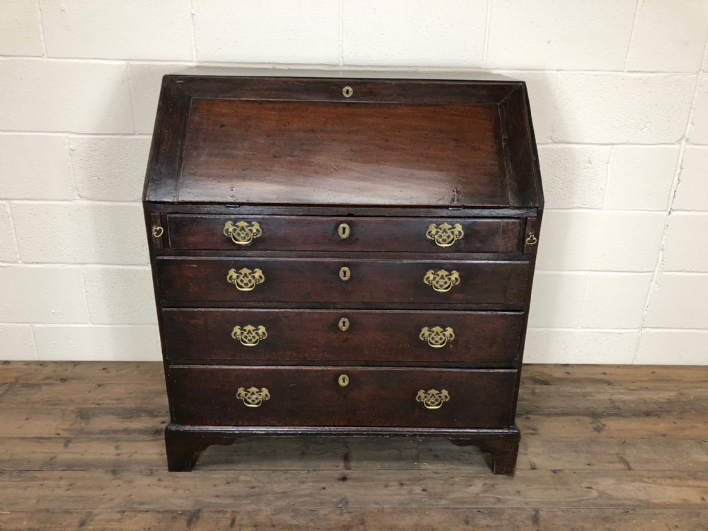 Early 19th Century Country Oak Bureau