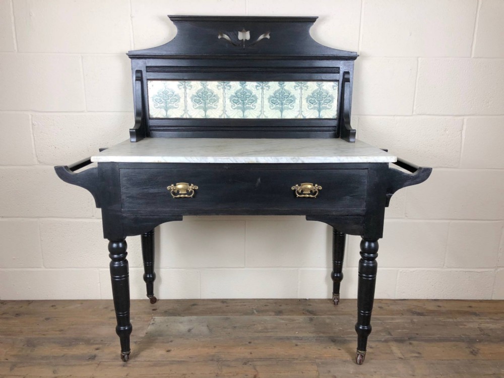 Victorian Marble Top Washstand 