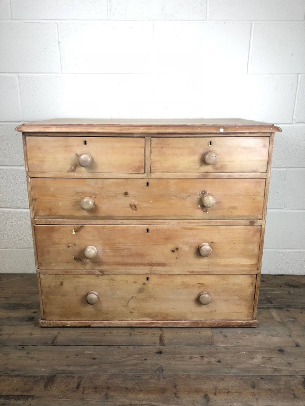 Antique Pine Chest of Drawers
