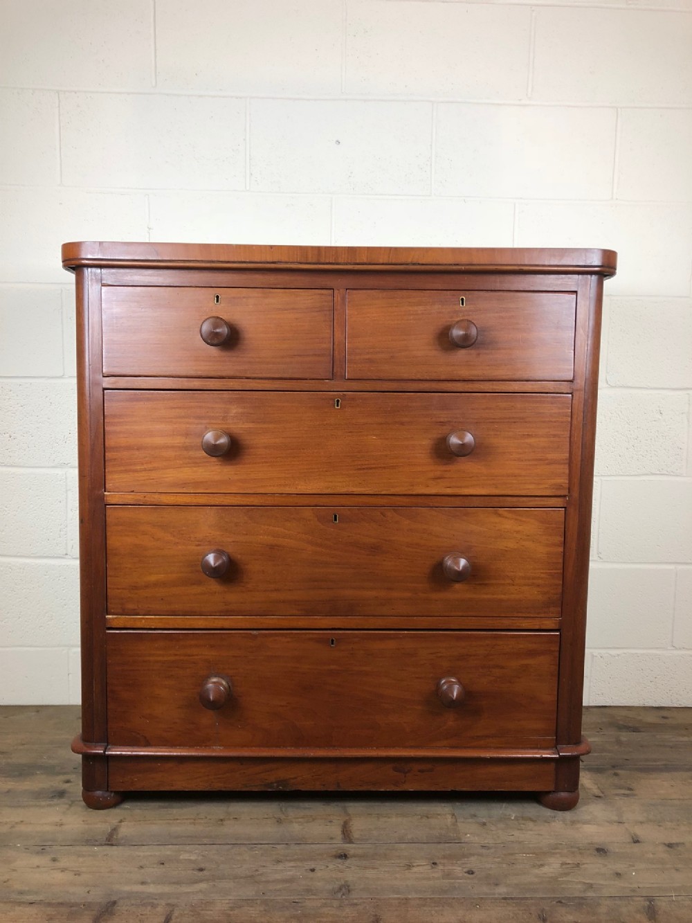 Victorian Mahogany Straight Front Chest of Drawers