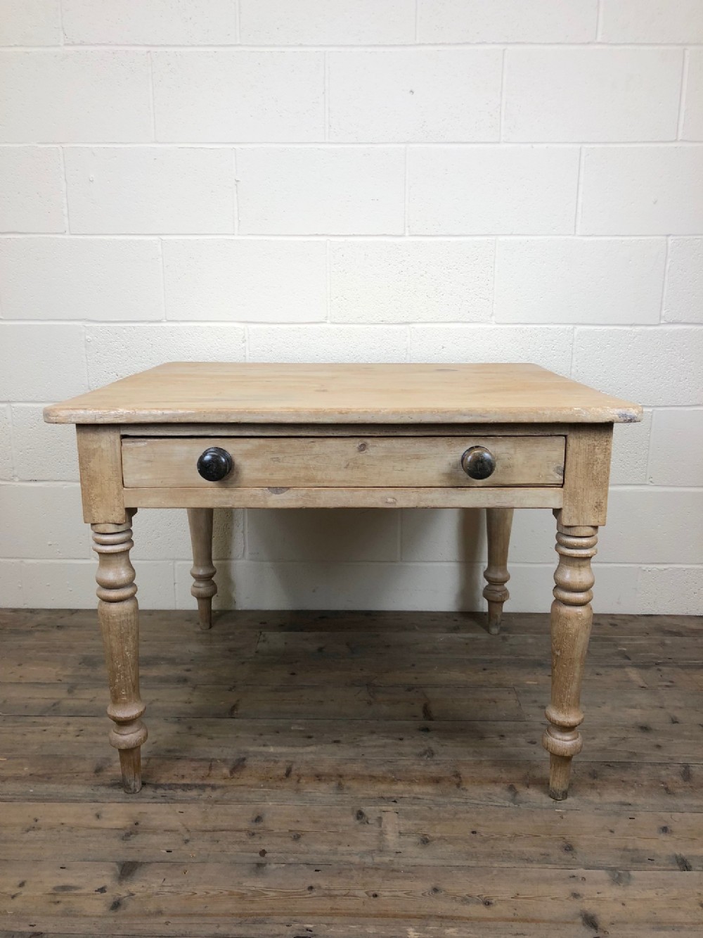 Rustic Antique Pine Farmhouse Kitchen Table