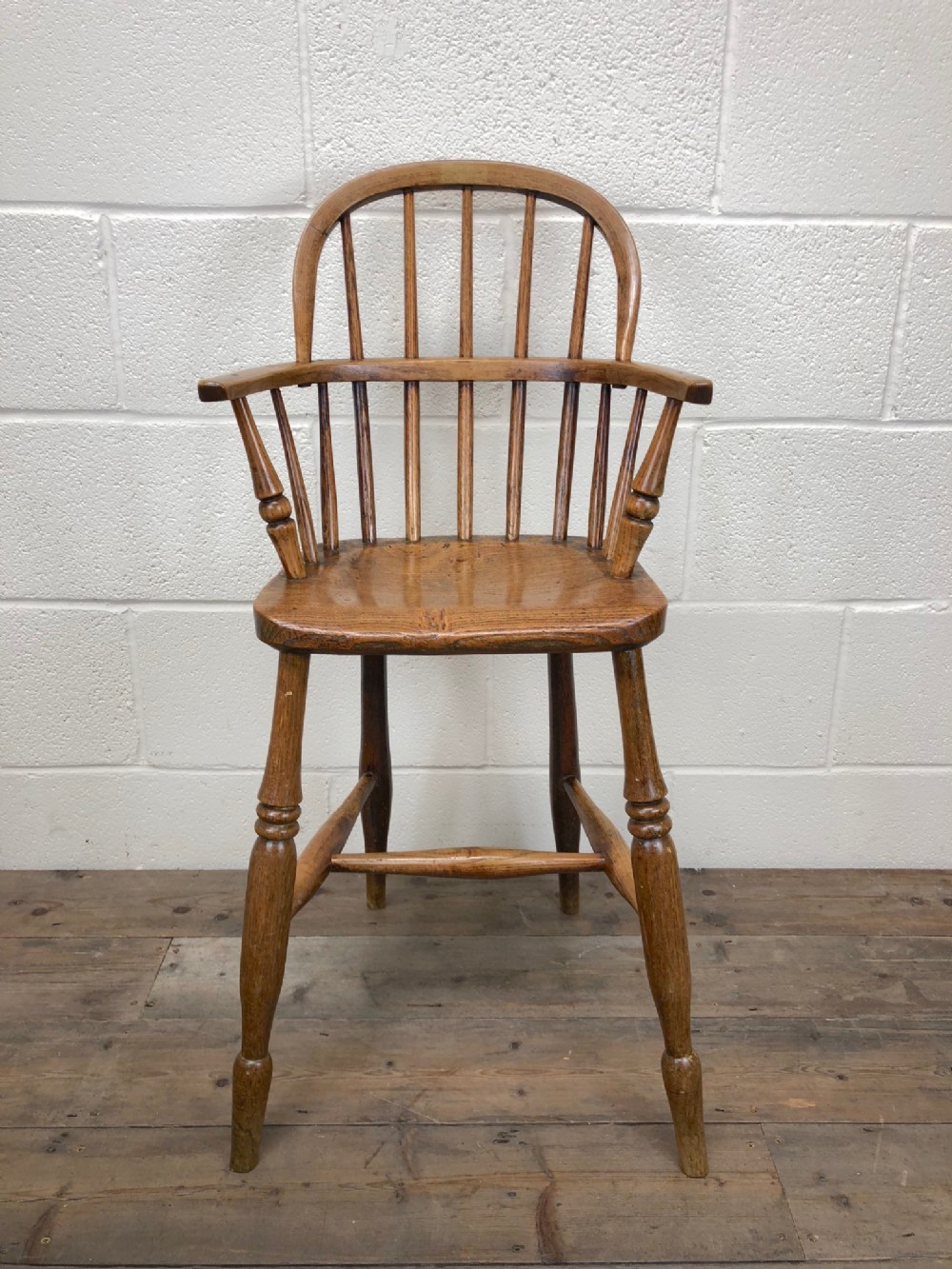 19th Century Ash and Elm Child’s High Chair