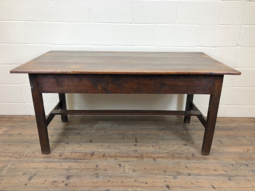 19th Century Welsh Oak Country Kitchen Table