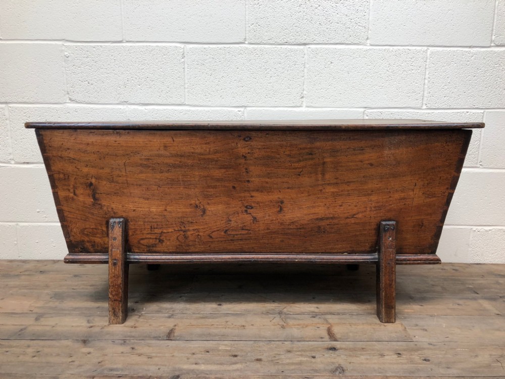 Early 19th Century Welsh Elm Grain Bin