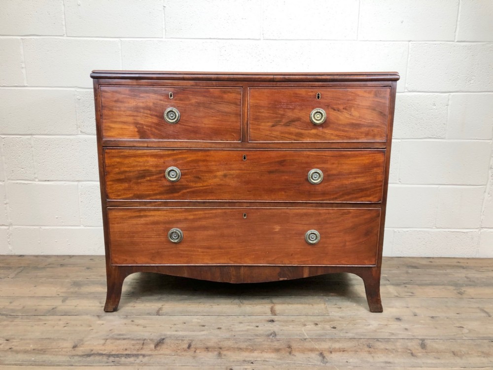 Antique 19th Century Mahogany Chest of Drawers