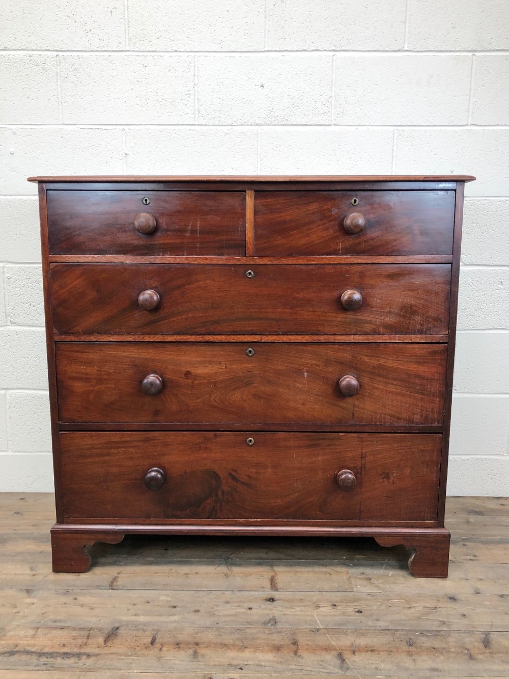 Victorian Mahogany Straight Front Chest of Drawers
