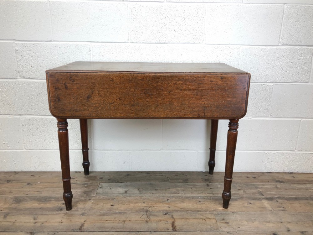 19th Century Antique Oak Pembroke Table