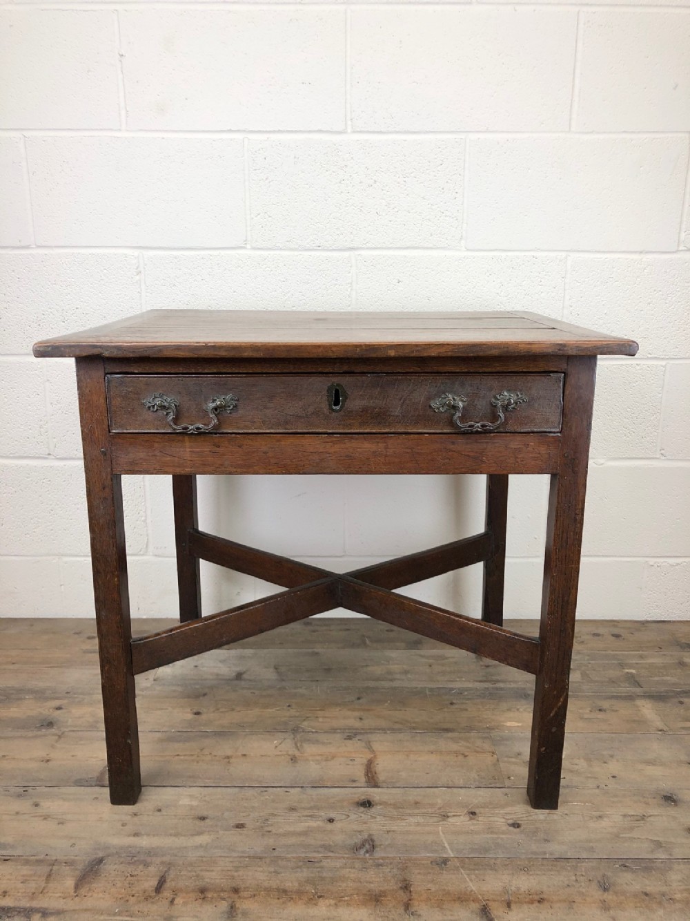 Antique 19th Century Oak Lowboy Side Table