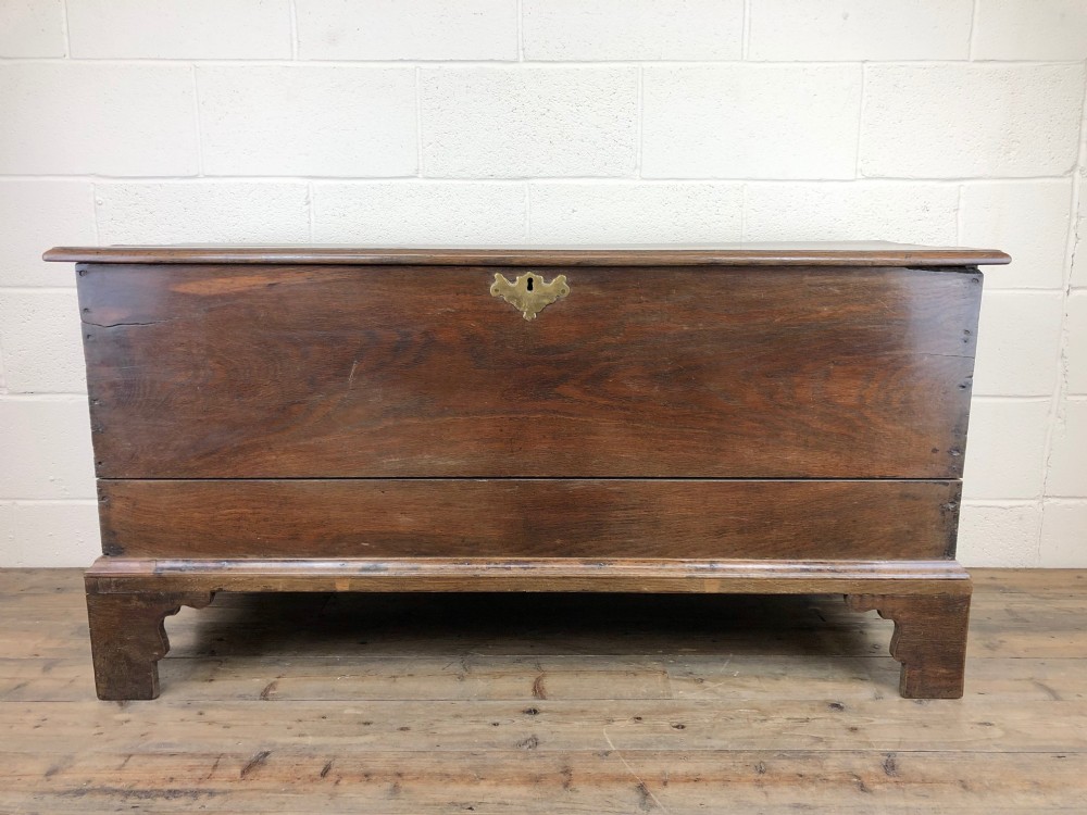 18th Century Oak Blanket Box or Coffer 